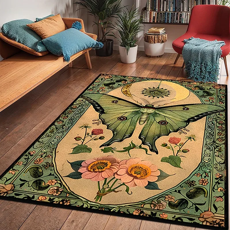 Fashion Colorful Butterfly Rugs for Living Room Flower Print Decoration Bedroom Carpet Artistic Creative Non-slip Sofa Floor Mat
Fashion Colorful Butterfly Rugs for Living Room Flower Print Decoration Bedroom Carpet Artistic Creative Non-slip Sofa Floor Mat