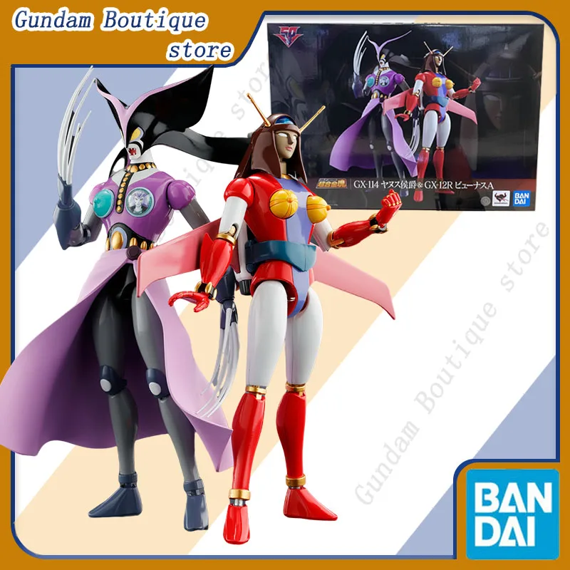 Bandai Genuine SOUL OF CHOGOKIN Great Mazinger GX-114 Marquis Janus &GX-12R Venus A Anime Action Figure Model Toy Gift Children
Bandai Genuine SOUL OF CHOGOKIN Great Mazinger GX-114 Marquis Janus &GX-12R Venus A Anime Action Figure Model Toy Gift Children
