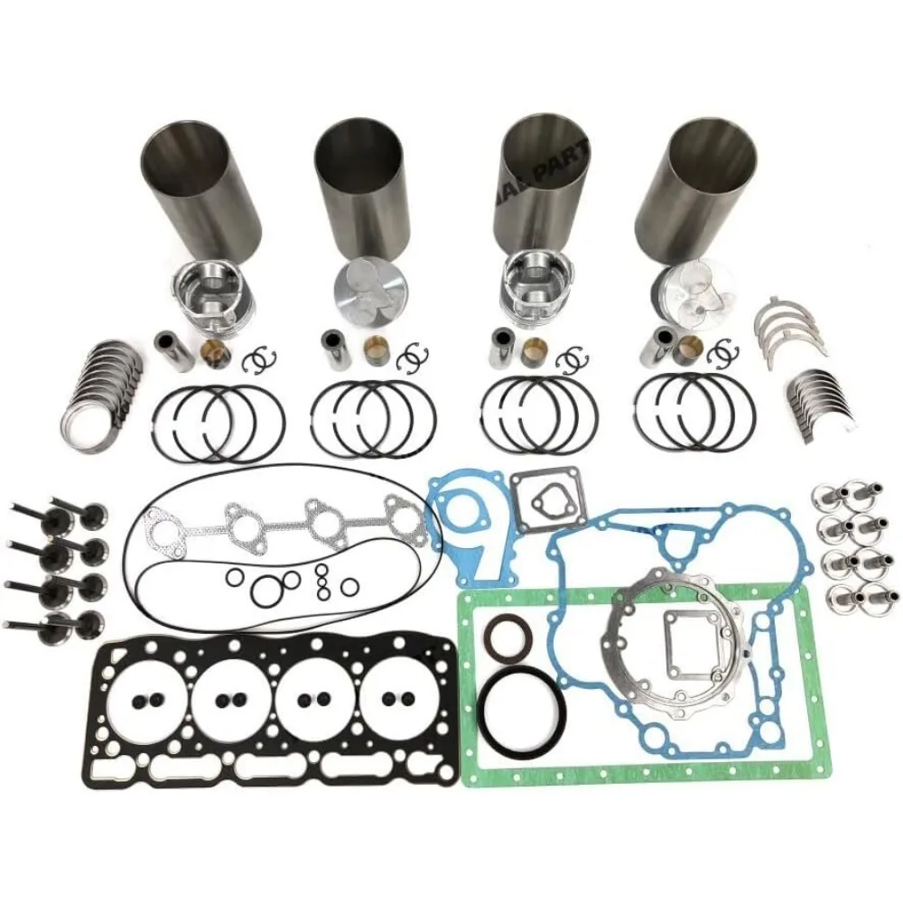 Piston Rings Cylinder Liner Full Gasket Overhaul Rebuild Kit For Kubota V1305
Piston Rings Cylinder Liner Full Gasket Overhaul Rebuild Kit For Kubota V1305