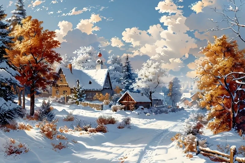 Jigsaw Puzzles Winter Snow Cabin Home Puzzle Stress Relief Entertainment Toys Landscape Puzzles Christmas Gift
Jigsaw Puzzles Winter Snow Cabin Home Puzzle Stress Relief Entertainment Toys Landscape Puzzles Christmas Gift