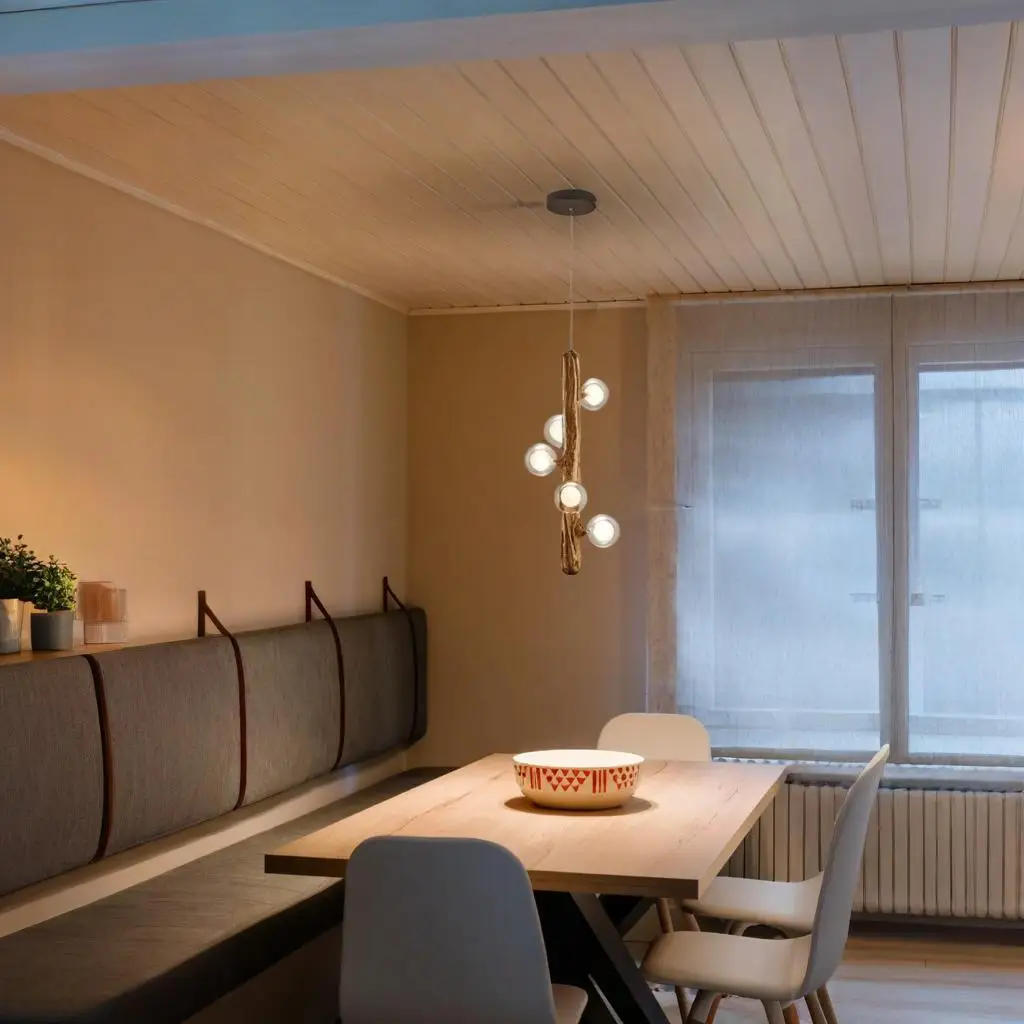 Nordic home unique wooden stick shape design chandelier, high minimalist fashion indoor ceiling chandelier, resin material wide
Nordic home unique wooden stick shape design chandelier, high minimalist fashion indoor ceiling chandelier, resin material wide