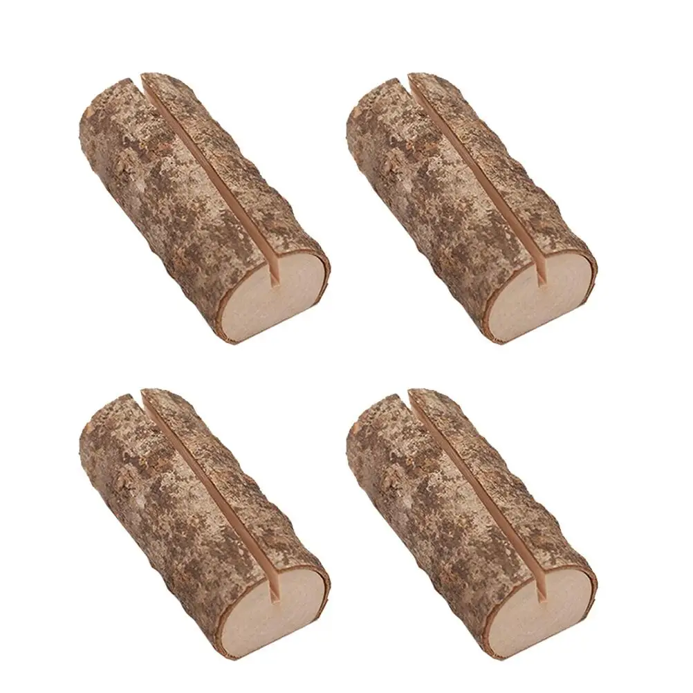 Wooden Card Holders Natural Hardwood Bark Seat Clip Table Number Name Place naments Business Stylish Retro
Wooden Card Holders Natural Hardwood Bark Seat Clip Table Number Name Place naments Business Stylish Retro
