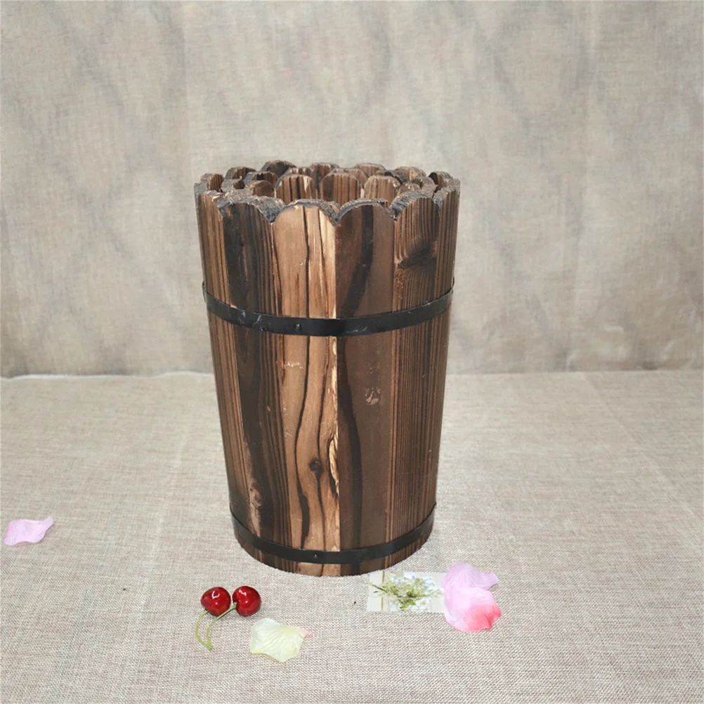 Mini Decor Rustic Succulent Planter Home Whisky Barrel Plants Container Flowerpot Office
Mini Decor Rustic Succulent Planter Home Whisky Barrel Plants Container Flowerpot Office