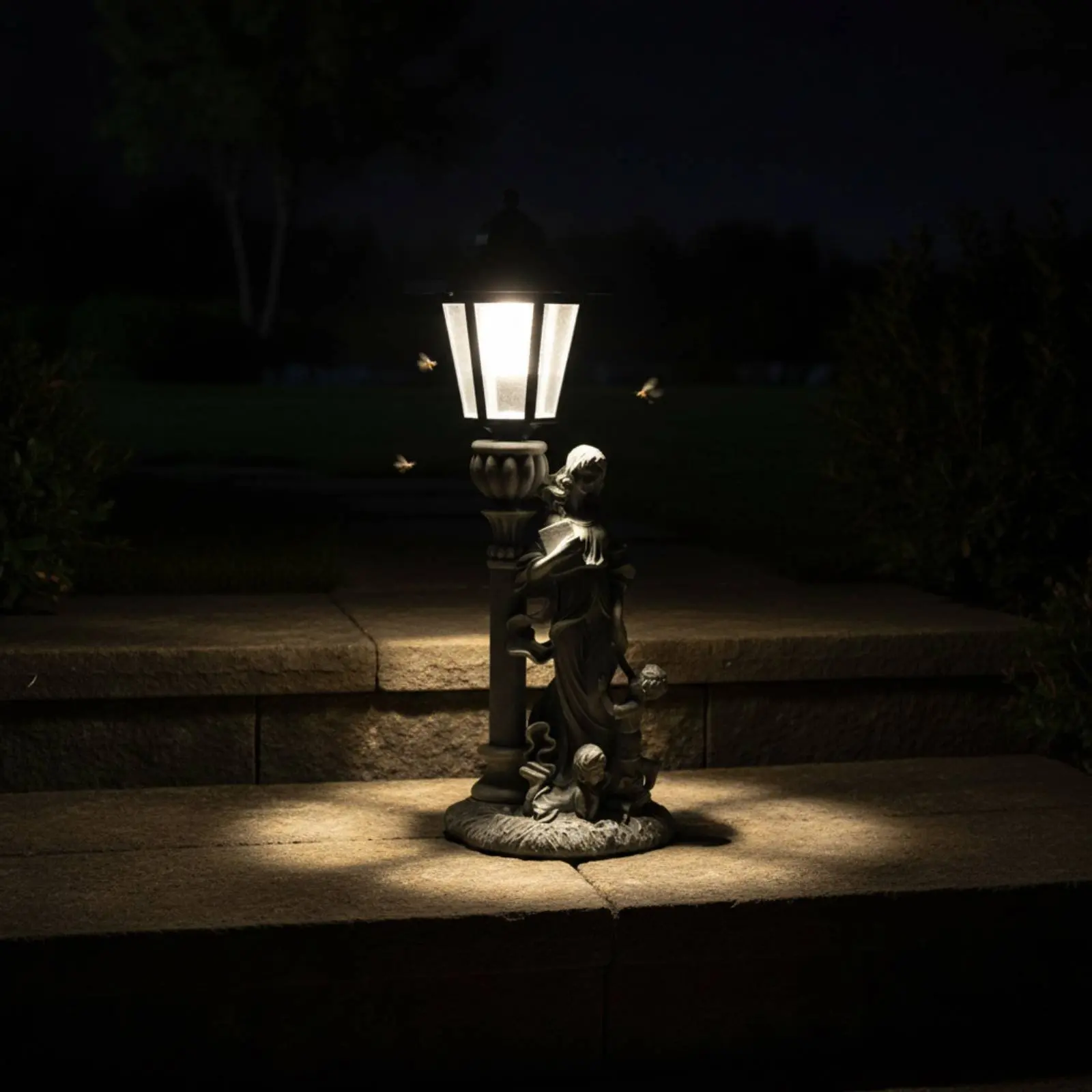 Celestial Statue Solar Lamp Automatic On/deactivate Solar Powered Lamppost Statue Outdoor Lighting Weather Resistant for Yard
Celestial Statue Solar Lamp Automatic On/deactivate Solar Powered Lamppost Statue Outdoor Lighting Weather Resistant for Yard