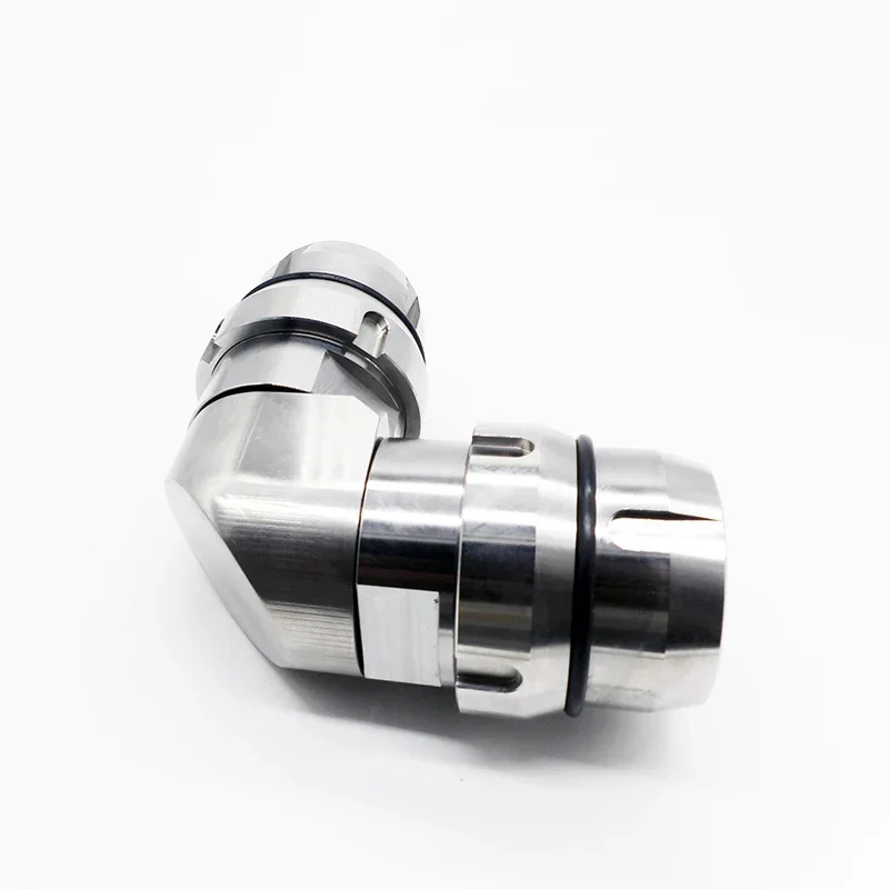 Waterjet Spare Parts Accessories DUAL AXIS SWIVEL ASSY WITH SIDE PORTS 309882-1 Water Jet Cutting Head
Waterjet Spare Parts Accessories DUAL AXIS SWIVEL ASSY WITH SIDE PORTS 309882-1 Water Jet Cutting Head