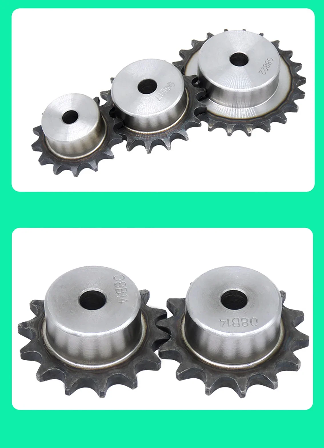 1 шт. 08B 26-41 зубы 45 # Стальное машинное колесо, промышленная звездочка, зубчатая поверхность, закалка, шаг 12,7 мм, технологическое отверстие 14/16/18 мм
1 шт. 08B 26-41 зубы 45 # Стальное машинное колесо, промышленная звездочка, зубчатая поверхность, закалка, шаг 12,7 мм, технологическое отверстие 14/16/18 мм