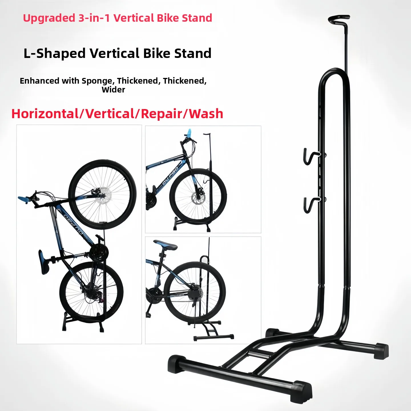 Indoor Stand up Mountain Bike Repair Display Stand Parking Ra Insert pe New Bicycle Equipment Accories
Indoor Stand up Mountain Bike Repair Display Stand Parking Ra Insert pe New Bicycle Equipment Accories
