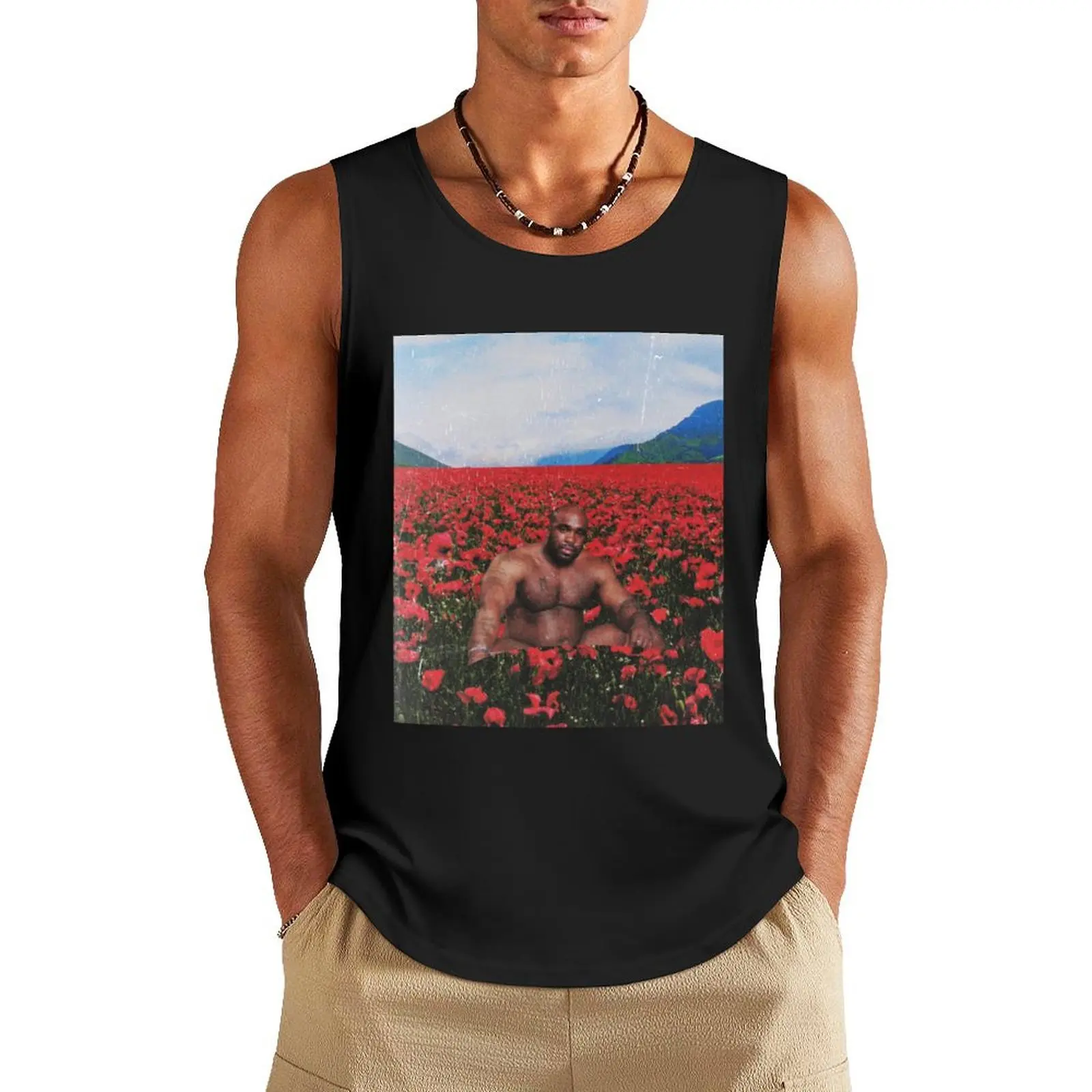 Barry Wood on a Flower Field Tank Top gym accessories men gym accessories man gym shirt man
Barry Wood on a Flower Field Tank Top gym accessories men gym accessories man gym shirt man