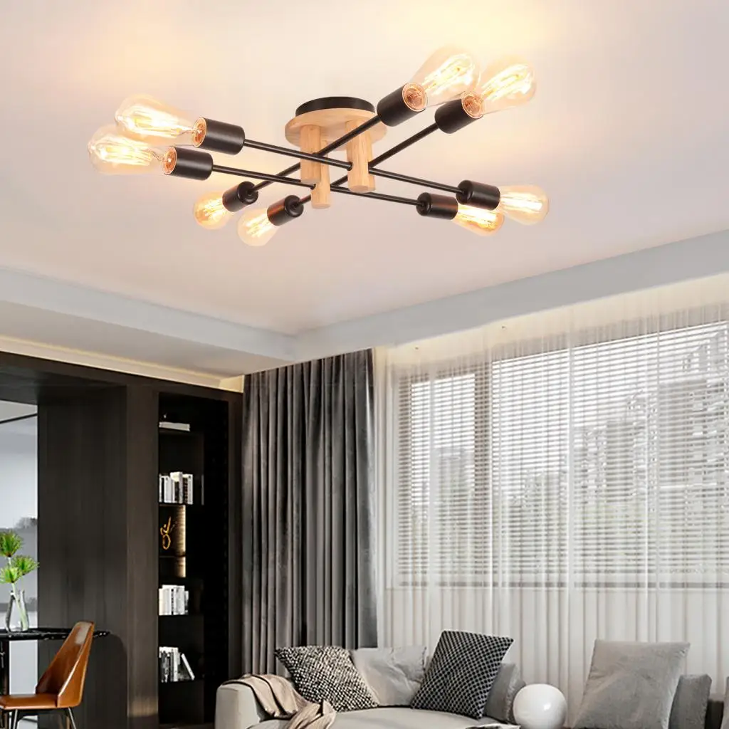 Винтажная деревянная люстра «Спутник» E27, лампа, современное домашнее освещение, внутренние потолочные светильники для спальни, гостиной, домашний декор
Винтажная деревянная люстра «Спутник» E27, лампа, современное домашнее освещение, внутренние потолочные светильники для спальни, гостиной, домашний декор