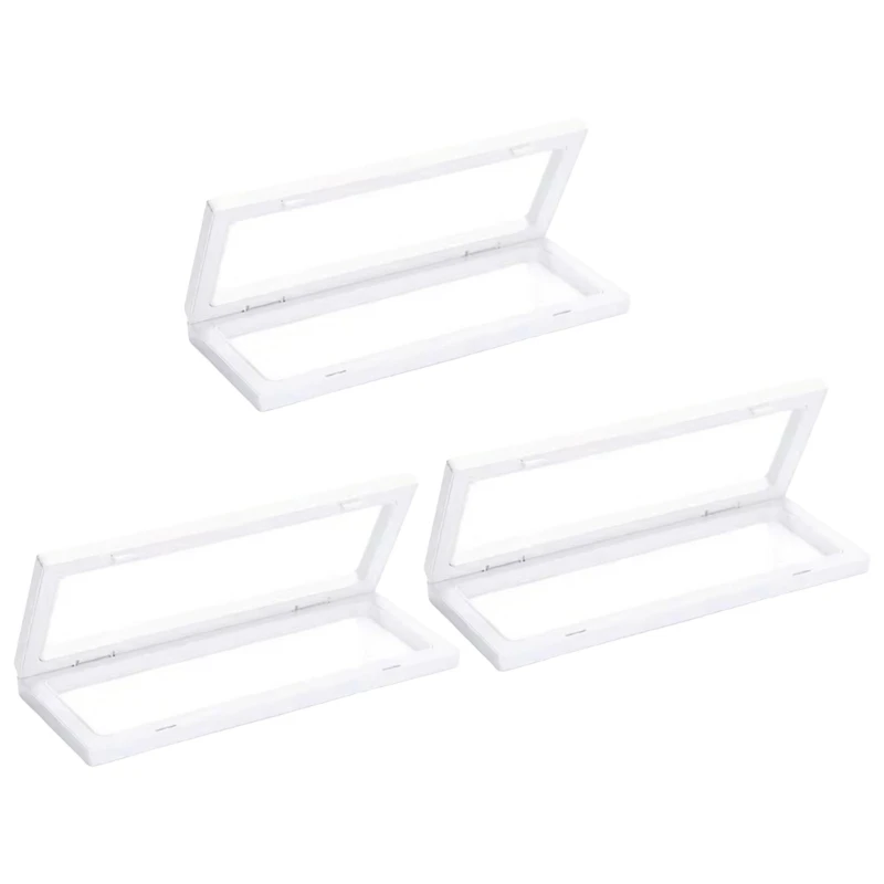 Set of 3 Unique Floating Jewelry Storage Solution Clear Accessories Display Box
Set of 3 Unique Floating Jewelry Storage Solution Clear Accessories Display Box