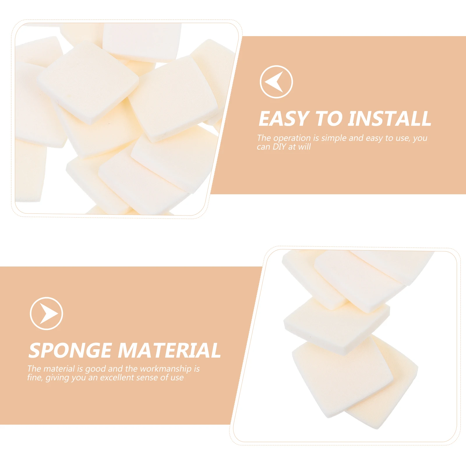 20 Pcs Photosensitive Sponge Mats Simple DIY Seal Supplies Excellent Use No Burrs Save Time Energy Craft Sewing
20 Pcs Photosensitive Sponge Mats Simple DIY Seal Supplies Excellent Use No Burrs Save Time Energy Craft Sewing