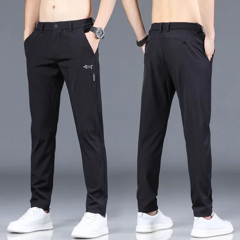 Summer ultrathin Men's Golf Pants High-quality Polyamide Fabric Elastic Golf Casual Sweatpants Golf Clothing Man's Trousers 골프웨어
Summer ultrathin Men's Golf Pants High-quality Polyamide Fabric Elastic Golf Casual Sweatpants Golf Clothing Man's Trousers 골프웨어