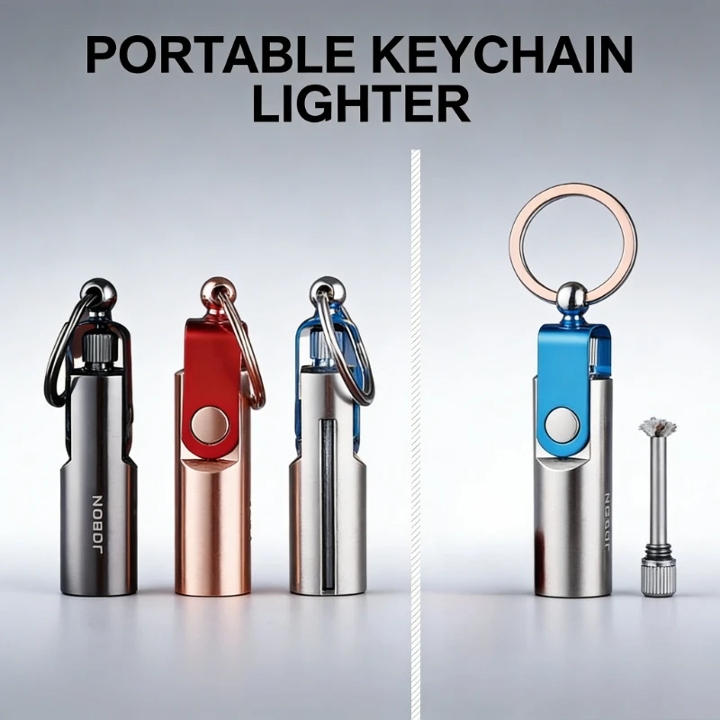 New Reusable 10000 Times Keychain Lighter Compact Outdoor Torch Stylish Smoking Gadget Cool Gift for Fashionable Male Smokers
New Reusable 10000 Times Keychain Lighter Compact Outdoor Torch Stylish Smoking Gadget Cool Gift for Fashionable Male Smokers