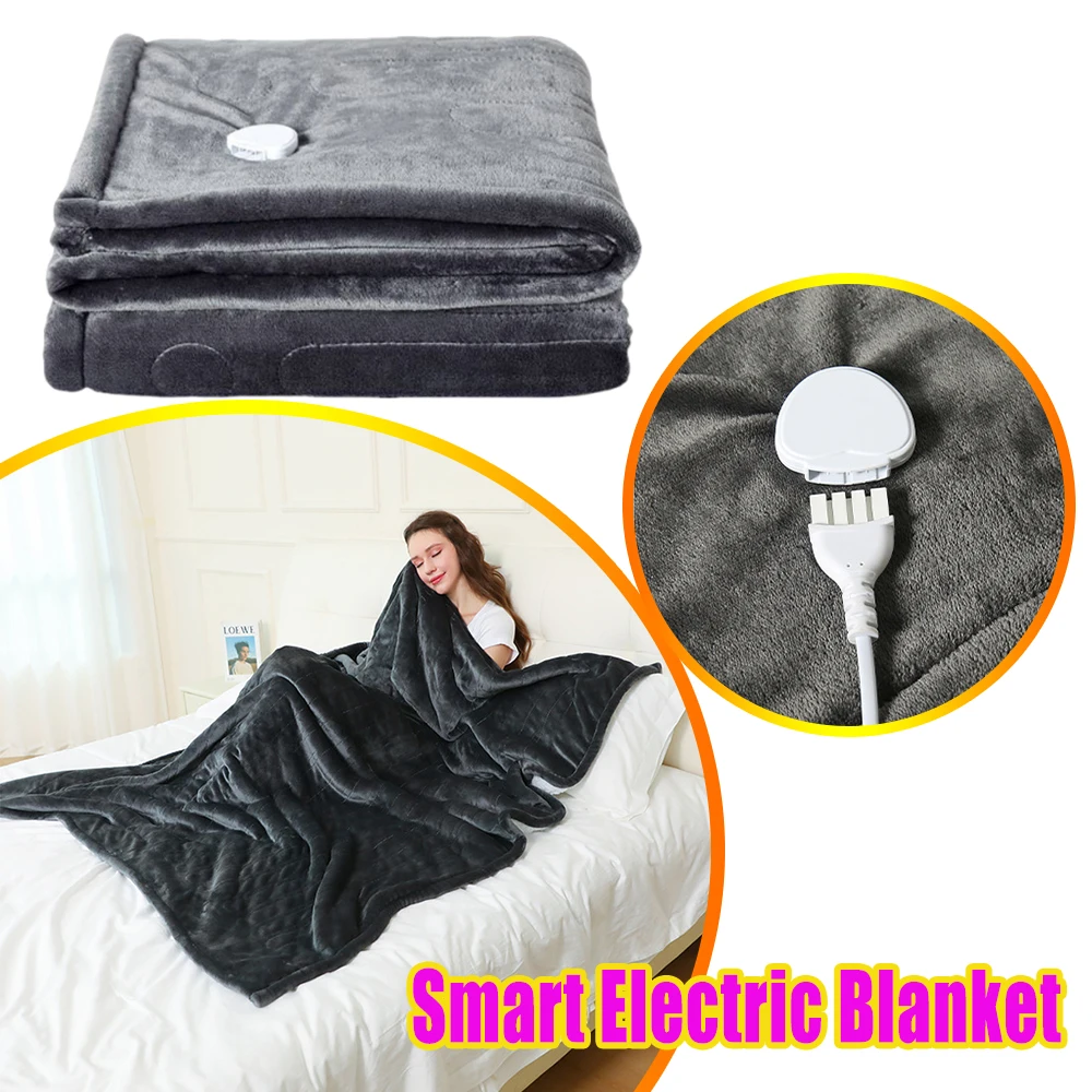 Односпальное одеяло с подогревом 80x140 см, быстрый нагрев, умный термостат, электрическое одеяло с автоматическим отключением, можно стирать в машине, теплое для зимы
Односпальное одеяло с подогревом 80x140 см, быстрый нагрев, умный термостат, электрическое одеяло с автоматическим отключением, можно стирать в машине, теплое для зимы