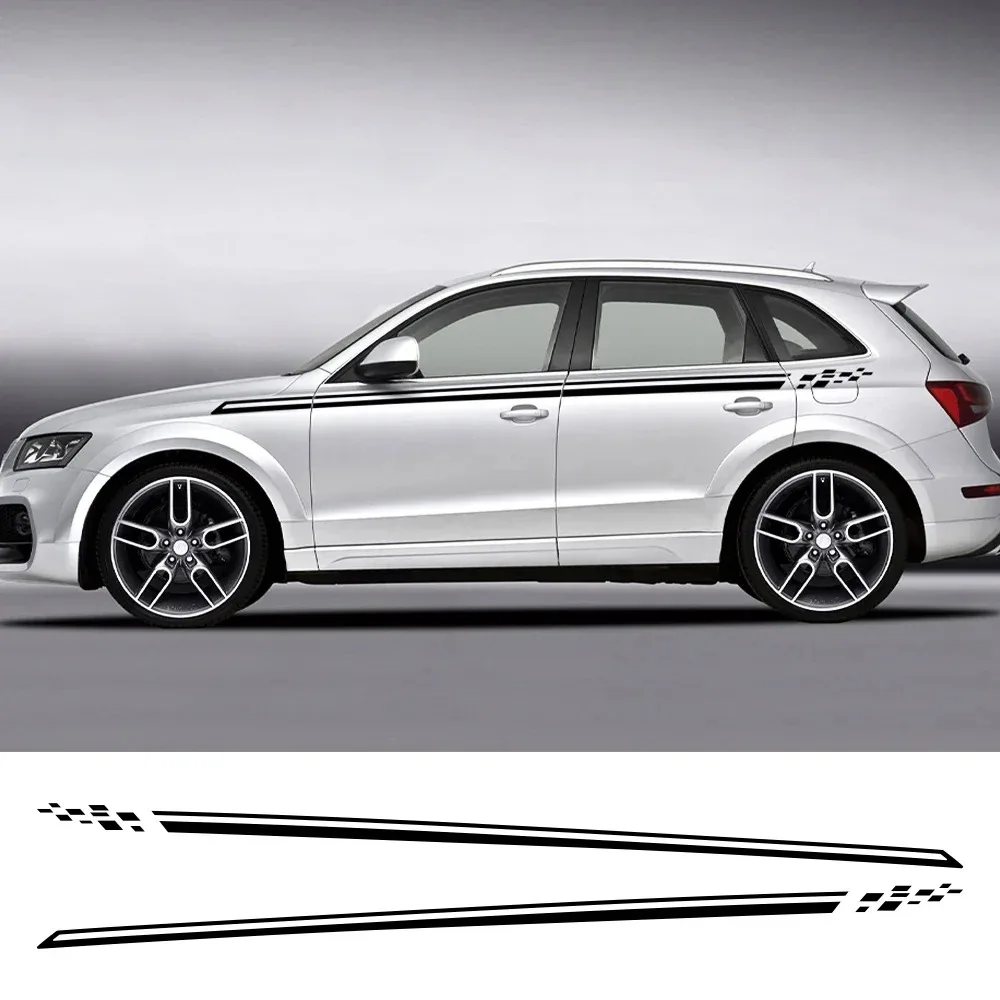 Car Side Body Sticker Trims Stripes Vinyl Decal Auto Exterior Accessories For Audi Q5 FY B9 8R B8 SQ5 80A Quattro TFSI TDI 2018
Car Side Body Sticker Trims Stripes Vinyl Decal Auto Exterior Accessories For Audi Q5 FY B9 8R B8 SQ5 80A Quattro TFSI TDI 2018