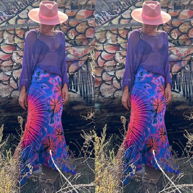 Casual Print Split Skirt Bodycon f-length with Side Slit Polyester Fiber Mid-waist Design Summer Faion Women's Skirt
Casual Print Split Skirt Bodycon f-length with Side Slit Polyester Fiber Mid-waist Design Summer Faion Women's Skirt