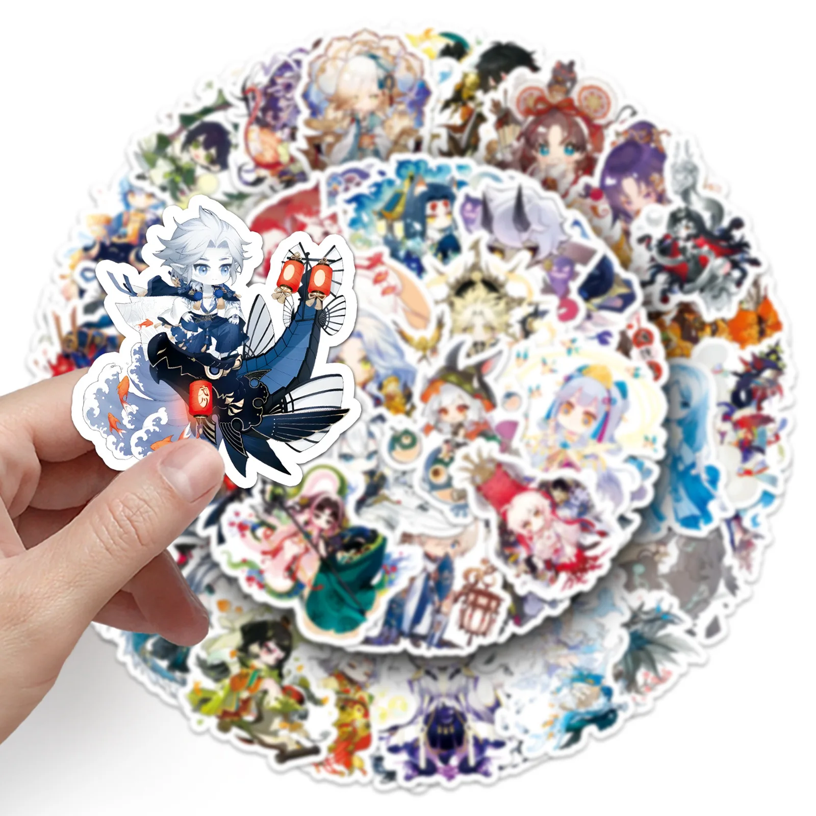 50PCS Onmyoji Game Cartoon Sticker Funny Cute Graffiti Waterproof Decal Toy Gift for Refrigerator Desk Wardrobe Stationery Box
50PCS Onmyoji Game Cartoon Sticker Funny Cute Graffiti Waterproof Decal Toy Gift for Refrigerator Desk Wardrobe Stationery Box