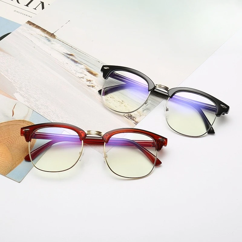 Classic Half Frame Photochromic Sunglasses Men Women Retro Rivet Chameleon Sun Glasses Male Fashion Change Color Driving Shades
Classic Half Frame Photochromic Sunglasses Men Women Retro Rivet Chameleon Sun Glasses Male Fashion Change Color Driving Shades