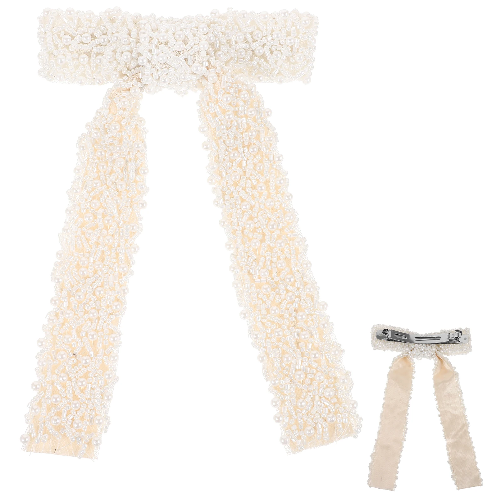 Pearl Headdress Hair Bow Clips for Women Brush Small Accessories Wedding Mother 
Pearl Headdress Hair Bow Clips for Women Brush Small Accessories Wedding Mother