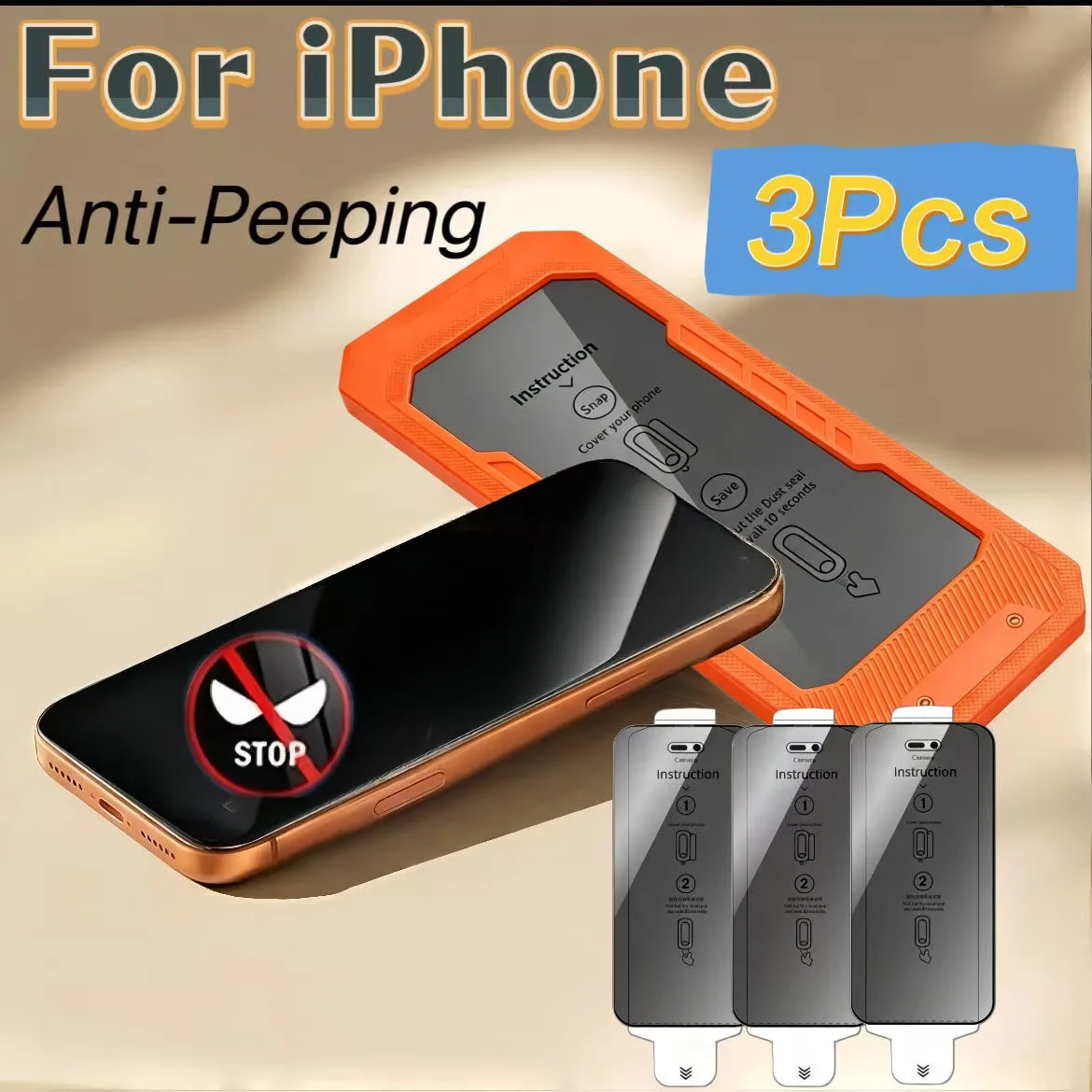 3Pcs 9H Privacy Screen Protector Full Coverage Bubble Free Film For iPhone 12 13 14 15 16 17
3Pcs 9H Privacy Screen Protector Full Coverage Bubble Free Film For iPhone 12 13 14 15 16 17