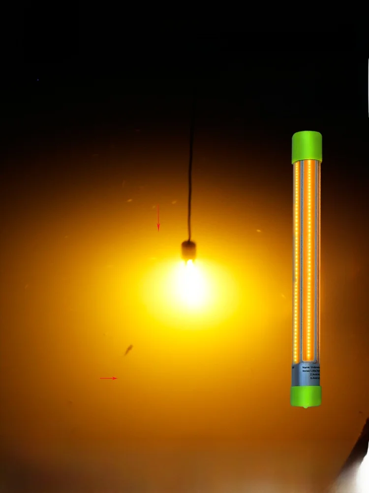 Super Bright 2V220V Underwater Fiing Light Yellow Light Sardine Attraction Lamp for Rt Fiing Long Line 5 Meters
Super Bright 2V220V Underwater Fiing Light Yellow Light Sardine Attraction Lamp for Rt Fiing Long Line 5 Meters