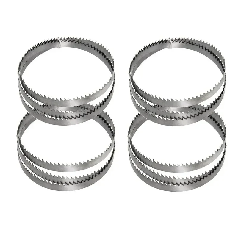 4pcs Band Saw Blade 1425mm SK5 Band Saw Blades 1425 6.35 0.35mm 6T 10T 14T TPI For Cutting Wood Plastic Metal PVC Foam
4pcs Band Saw Blade 1425mm SK5 Band Saw Blades 1425 6.35 0.35mm 6T 10T 14T TPI For Cutting Wood Plastic Metal PVC Foam