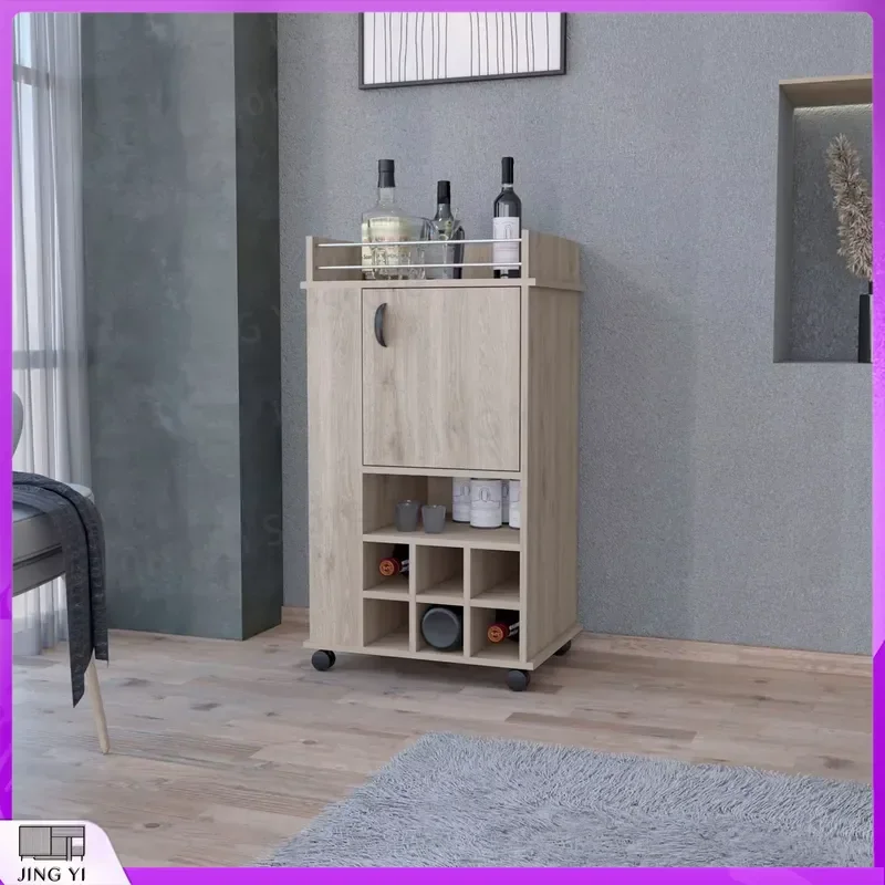 Allandale 1 Door Wine Cabinet with Built-in Wine Rack Rolling Bar Cart for Home Bar Kitchen Office Use Stainless Steel Wheels
Allandale 1 Door Wine Cabinet with Built-in Wine Rack Rolling Bar Cart for Home Bar Kitchen Office Use Stainless Steel Wheels
