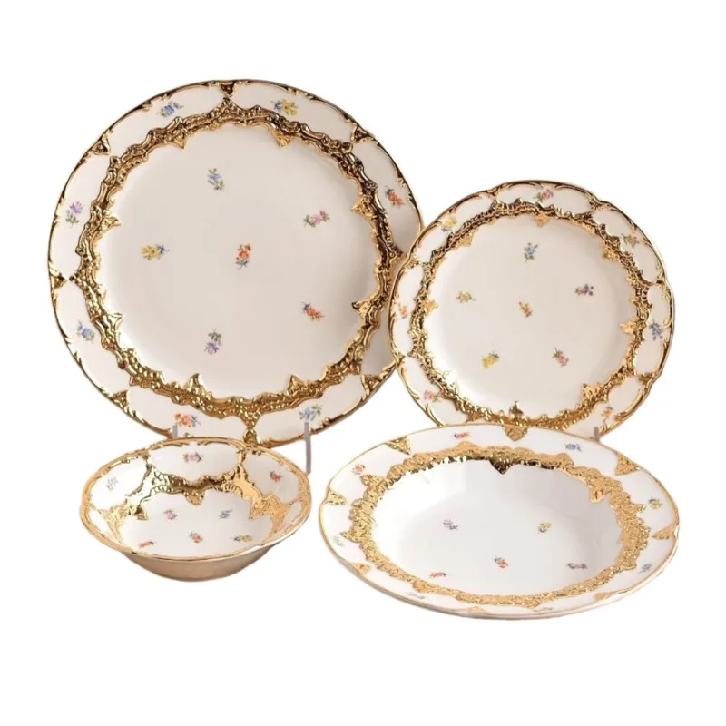Luxury Liu Dinner Flat Single Dim Sum Shallow Size Gift Box High-end Household
Luxury Liu Dinner Flat Single Dim Sum Shallow Size Gift Box High-end Household