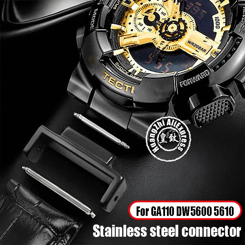 22mm Metal Watch Adapter For Casio G-SHOCK GA110/100/120 GA400/700 DW5600 GW-M5610 Men‘s Watch band Steel Connector Accessories
22mm Metal Watch Adapter For Casio G-SHOCK GA110/100/120 GA400/700 DW5600 GW-M5610 Men‘s Watch band Steel Connector Accessories