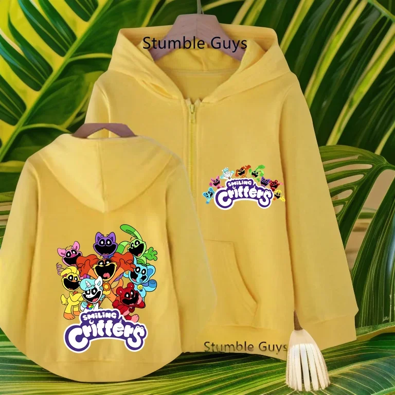 Anime Smiling Critters Zipper Hoodie Girls Kids Clothes Boys Trucksuit Sonic Sweatshirt Long Sleeve Children Fashion Casual Tops
Anime Smiling Critters Zipper Hoodie Girls Kids Clothes Boys Trucksuit Sonic Sweatshirt Long Sleeve Children Fashion Casual Tops