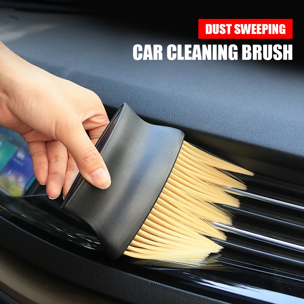 Soft Nylon Car Air Conditioner Cleaner Brush Air Outlet Cleaning Car Detailing Brush Dust Keyboard Detailing Tools Accessories
Soft Nylon Car Air Conditioner Cleaner Brush Air Outlet Cleaning Car Detailing Brush Dust Keyboard Detailing Tools Accessories