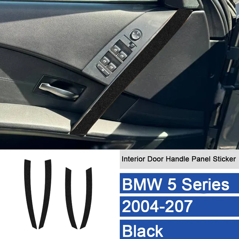 For BMW E60 5 Series 04-07 Door Handle Panel Cover Black Carbon Fiber Door Pull Handle Sticker Interior Decoration Accessories
For BMW E60 5 Series 04-07 Door Handle Panel Cover Black Carbon Fiber Door Pull Handle Sticker Interior Decoration Accessories