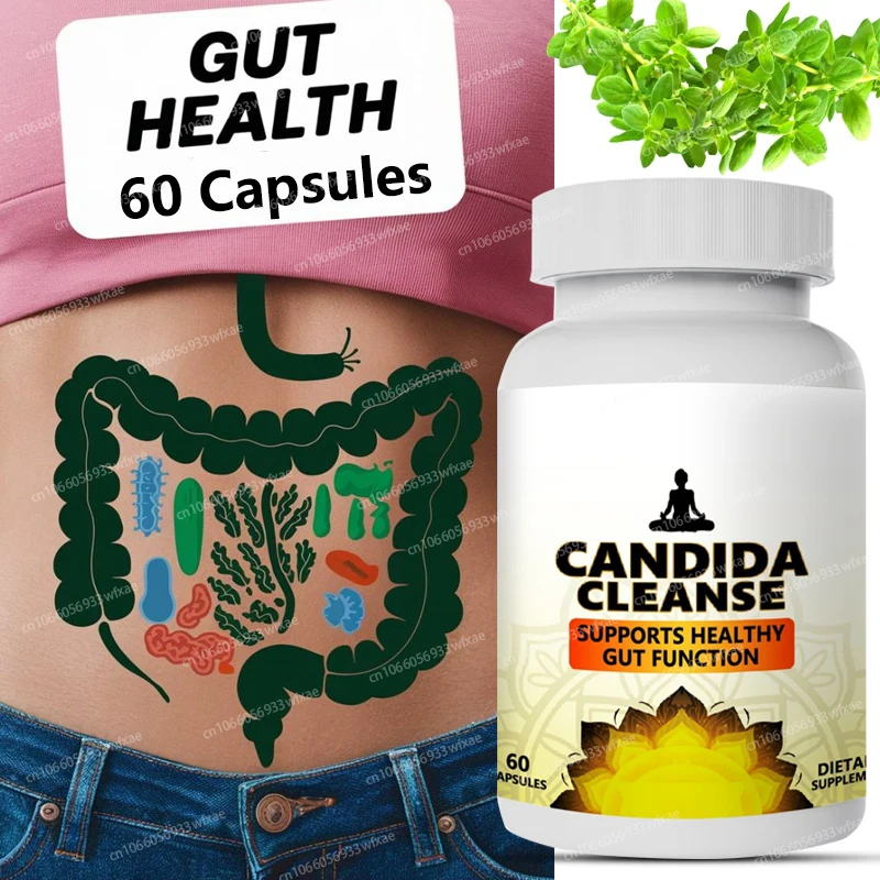 Candida Cleanse Capsules Antioxidant, Gut Health, Improves Digestion, Relieves Bloating Body Cleanses and Detoxifies
Candida Cleanse Capsules Antioxidant, Gut Health, Improves Digestion, Relieves Bloating Body Cleanses and Detoxifies