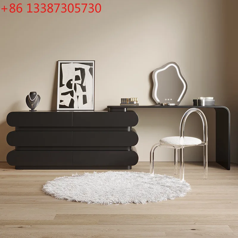 Итальянский минималистичный комод, комод, встроенная прикроватная тумбочка для спальни, современный минималистичный черный массив дерева
Итальянский минималистичный комод, комод, встроенная прикроватная тумбочка для спальни, современный минималистичный черный массив дерева