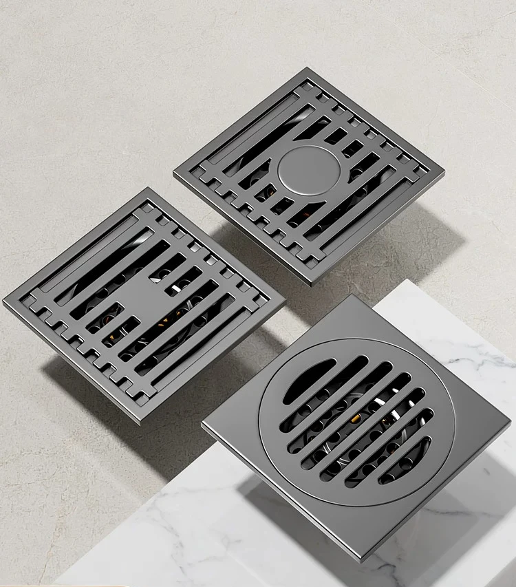 10cm Square Stainless Steel Floor Drain Copper Core Deodorant Shower Drain Universal for Bathroom Toilet Washing Machine
10cm Square Stainless Steel Floor Drain Copper Core Deodorant Shower Drain Universal for Bathroom Toilet Washing Machine