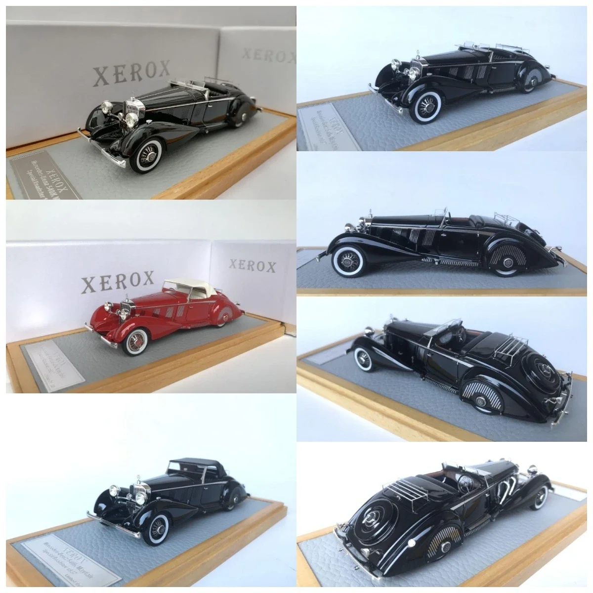 XEROX 1:43 540K 1937 Vintage Car Limited to 20 Units Worldwide Resin Metal Static Car Model Toy Gift
XEROX 1:43 540K 1937 Vintage Car Limited to 20 Units Worldwide Resin Metal Static Car Model Toy Gift