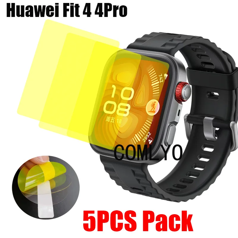 5 шт. пленка для Huawei Watch Fit 4 4pro SmartWatch Защитная пленка для экрана HD TPU пленки
5 шт. пленка для Huawei Watch Fit 4 4pro SmartWatch Защитная пленка для экрана HD TPU пленки
