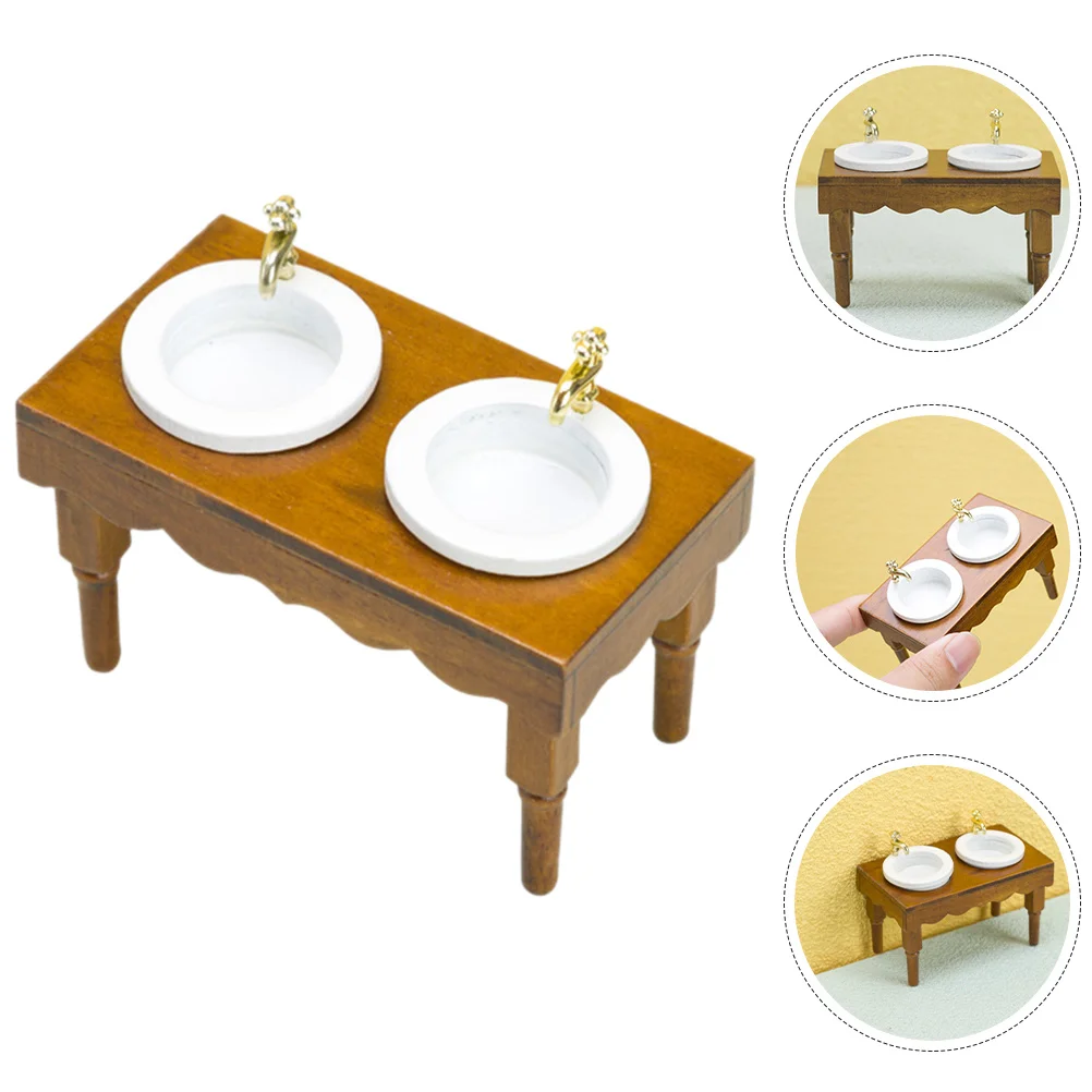 Mini Wooden Wash Basin Cabinet for Mini House Bathroom Decoration Realistic Sink Adornment Home Decor Accessories
Mini Wooden Wash Basin Cabinet for Mini House Bathroom Decoration Realistic Sink Adornment Home Decor Accessories
