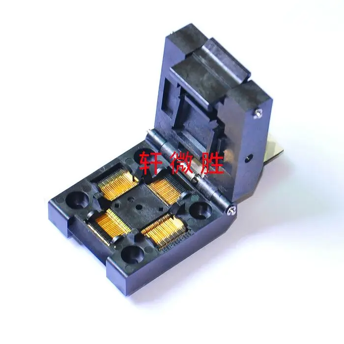 IC51-0804-808-14/Тестовый стенд QFP80/Стойка для записи LQFP80
IC51-0804-808-14/Тестовый стенд QFP80/Стойка для записи LQFP80