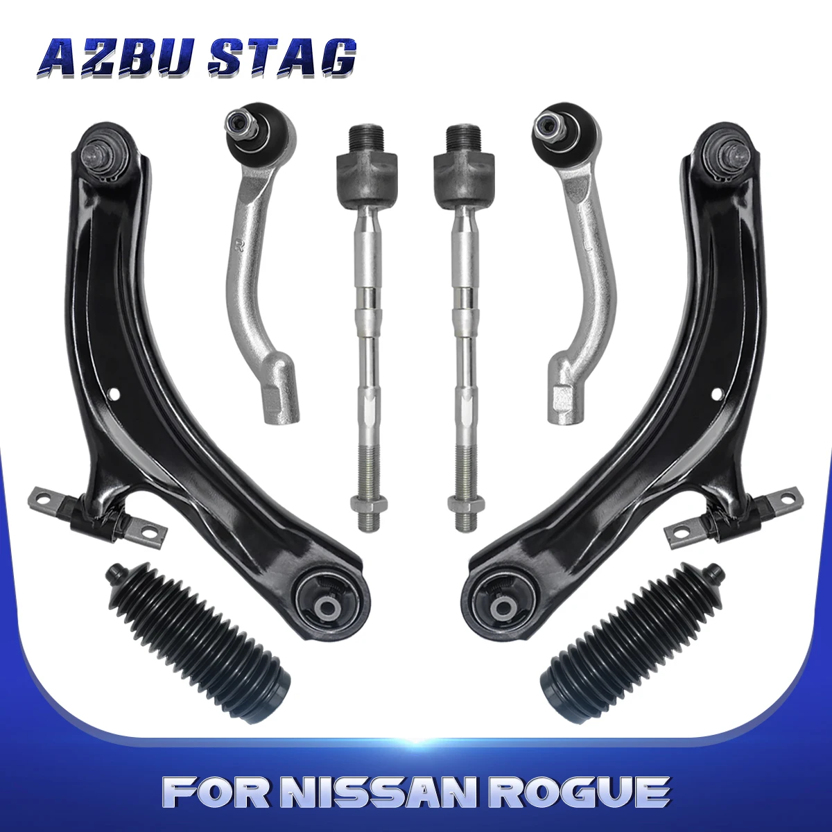 Комплект передних нижних рычагов управления для NISSAN ROGUE 2008 2009 2010 2011 2012 2013-2015 54500JG000, 8 шт.
Комплект передних нижних рычагов управления для NISSAN ROGUE 2008 2009 2010 2011 2012 2013-2015 54500JG000, 8 шт.