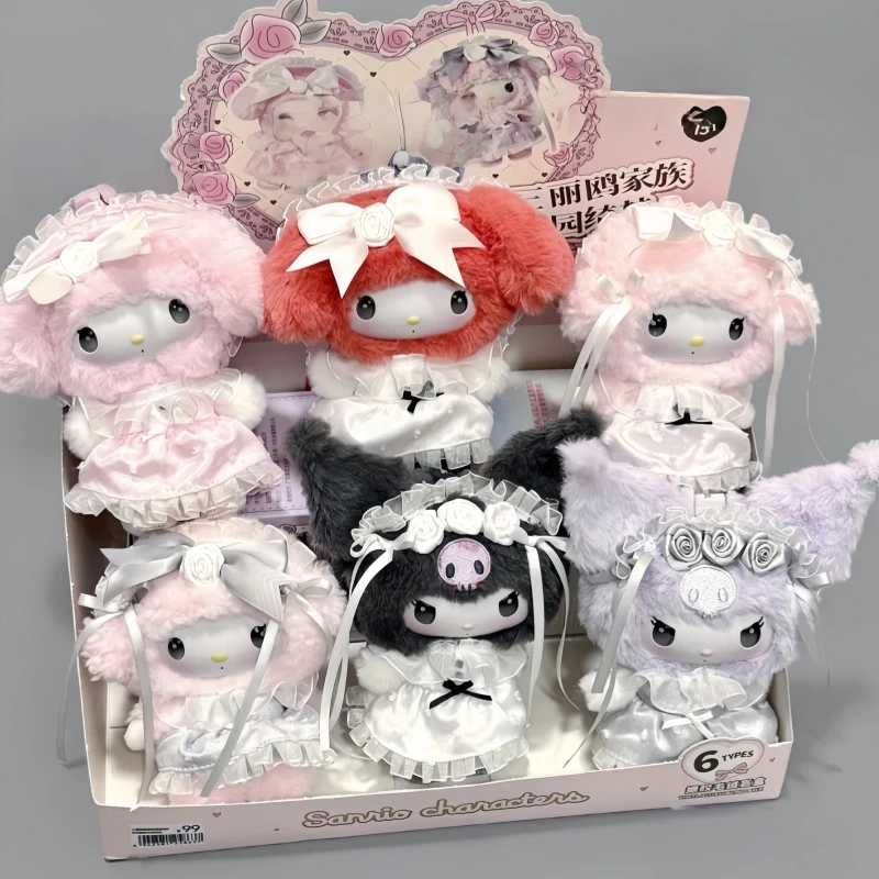 Hot Sale Sanrio Family Rose Garden Dream Series Mystery Box Plush Keychain Kuromi Melody Pendant Accessories Children's Day Gift
Hot Sale Sanrio Family Rose Garden Dream Series Mystery Box Plush Keychain Kuromi Melody Pendant Accessories Children's Day Gift