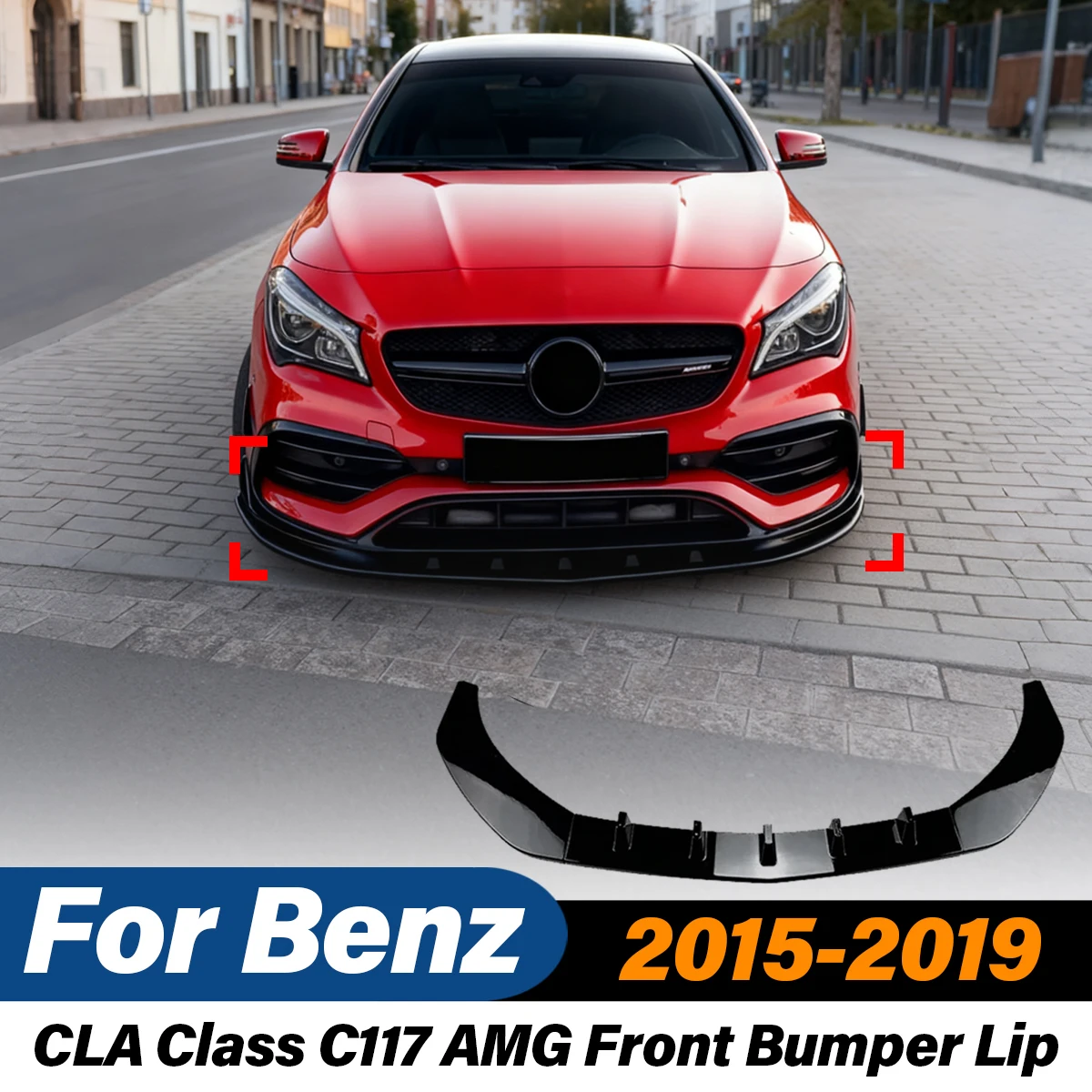 For Mercedes Benz C117 CLA200 CLA220 CLA250 CLA45 AMG 2015 2016 2017 2018 2019 Car Front Bumper Spoiler Lip Splitter Body Kit
For Mercedes Benz C117 CLA200 CLA220 CLA250 CLA45 AMG 2015 2016 2017 2018 2019 Car Front Bumper Spoiler Lip Splitter Body Kit