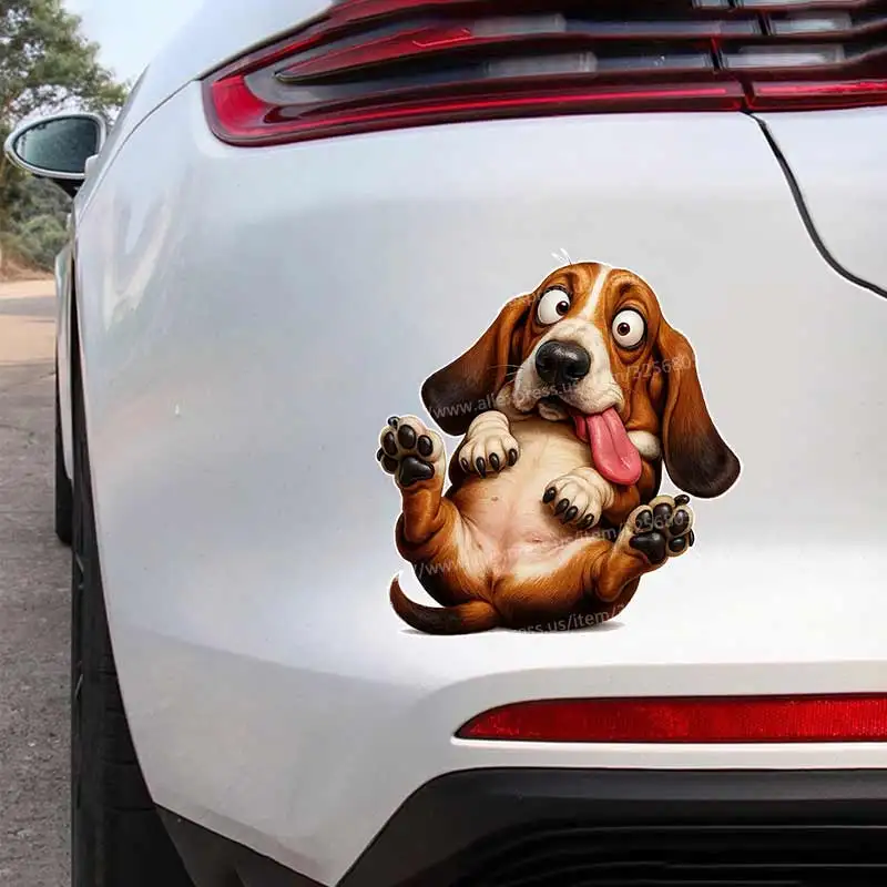 Funny Basset Hound Pet Dog Animal Car Sticker Waterproof Styling Automobiles Motorcycle Exterior Accessories Vinyl Decals Y172
Funny Basset Hound Pet Dog Animal Car Sticker Waterproof Styling Automobiles Motorcycle Exterior Accessories Vinyl Decals Y172