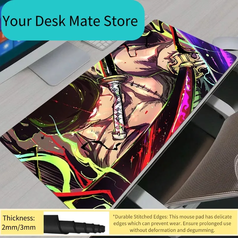 Notbook One Piece Mouse Pad Zoro Large Keyboard Mat NonSlip Rubber Computer Carpet Desk Mat PC Gamer MousePad Youth Gifts
Notbook One Piece Mouse Pad Zoro Large Keyboard Mat NonSlip Rubber Computer Carpet Desk Mat PC Gamer MousePad Youth Gifts