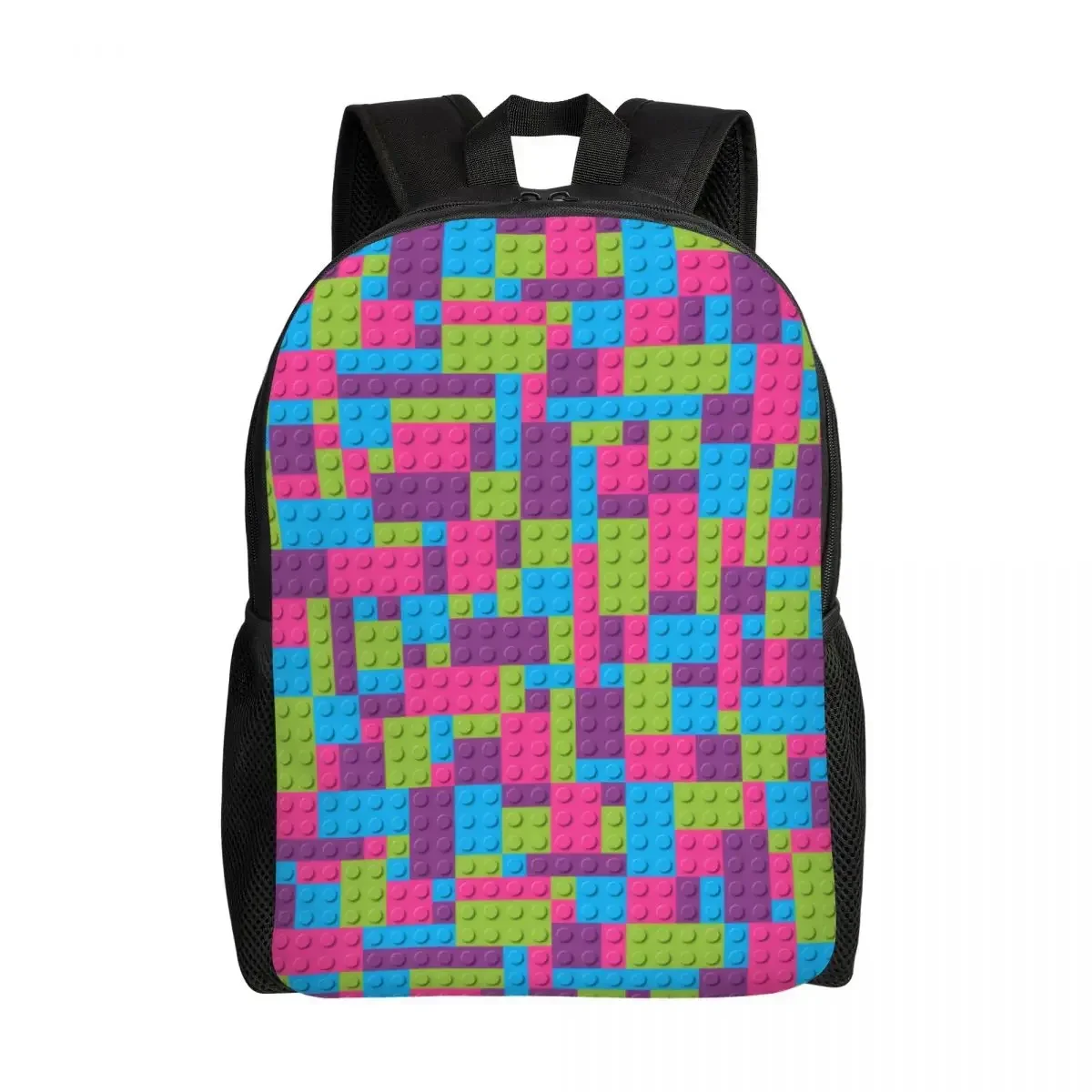 Custom Colorful Building Plastic Brick Toy Blocks Backpack for Women Men Waterproof School College Bag Printing Bookbags
Custom Colorful Building Plastic Brick Toy Blocks Backpack for Women Men Waterproof School College Bag Printing Bookbags