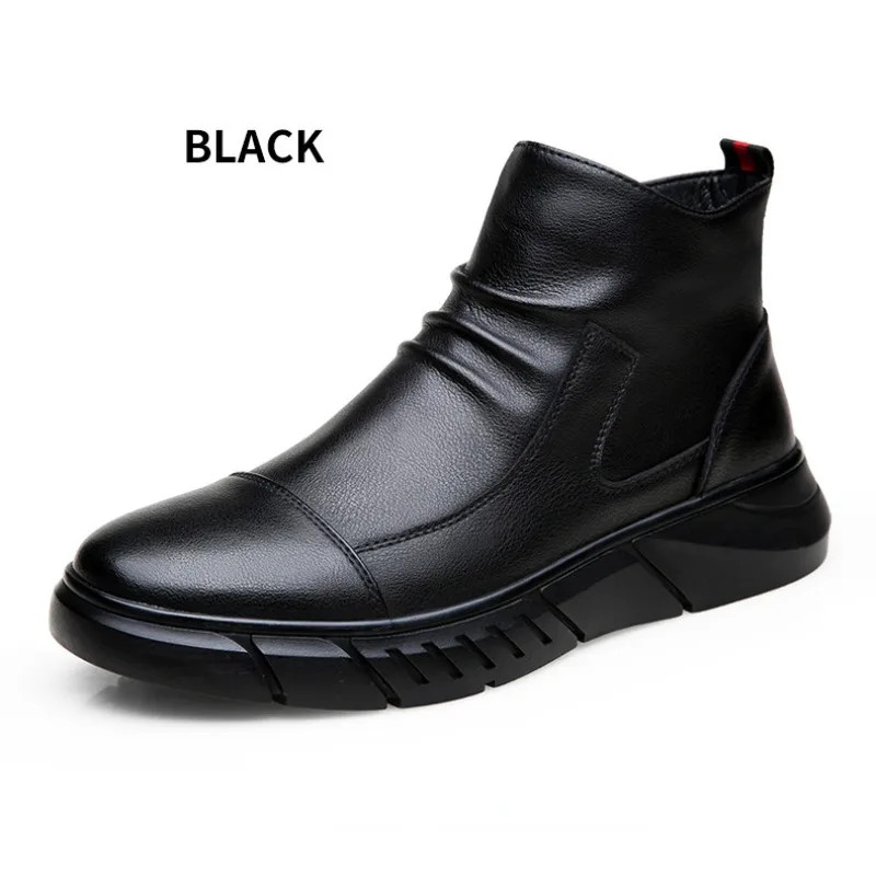 New Men's Fashionable Leather Boots 2023 Comfortable Motorcycle Boots Men's Outdoor High Top Platform Boots Botas Hombre Piel
New Men's Fashionable Leather Boots 2023 Comfortable Motorcycle Boots Men's Outdoor High Top Platform Boots Botas Hombre Piel