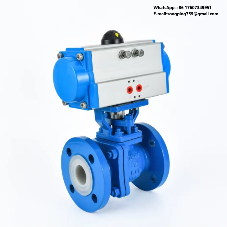 Factory Price Pneumatic Actuator Ball Valves 2-Way Water Air Oil Q800 F4 F46 Hydraulic Flanged Fluorine Lining General OEM
Factory Price Pneumatic Actuator Ball Valves 2-Way Water Air Oil Q800 F4 F46 Hydraulic Flanged Fluorine Lining General OEM