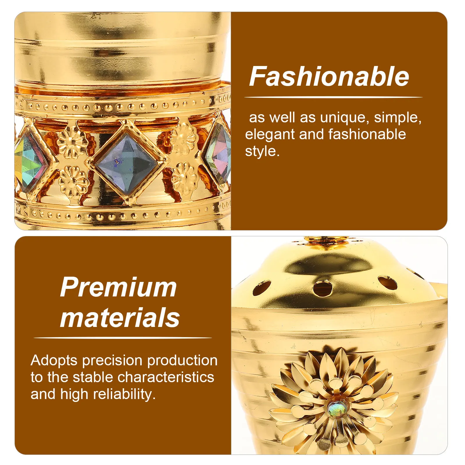 Electric Incense Burner Retro Desktop Aroma Therapy Censer For Home Decor Decorative Incense Burners Household Reusable
Electric Incense Burner Retro Desktop Aroma Therapy Censer For Home Decor Decorative Incense Burners Household Reusable