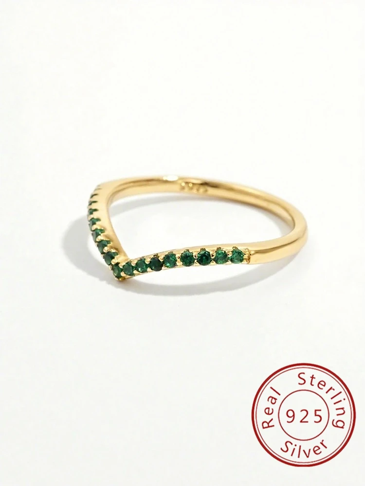925 Sterling Silver Personalized Fashion V-shaped zircon Shiny Thin Ring For Women Anniversary Party High Quality Fine Jewelry
925 Sterling Silver Personalized Fashion V-shaped zircon Shiny Thin Ring For Women Anniversary Party High Quality Fine Jewelry