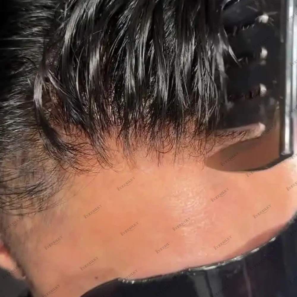 Super Thin 0.02mm PU Base 80%-90% Hair Density Undetectable Human Hair Toupee Natural Hairline Black Man's Wig Micro Skin Toupee
Super Thin 0.02mm PU Base 80%-90% Hair Density Undetectable Human Hair Toupee Natural Hairline Black Man's Wig Micro Skin Toupee